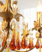 Aureate Amber Crystal Chandelier - Vakkerlight