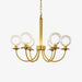 Aureate Radiance Glass Chandelier - DWHOME