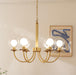 Aureate Radiance Glass Chandelier - DWHOME