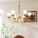 Aureate Radiance Glass Chandelier - DWHOME