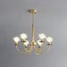 Aureate Radiance Glass Chandelier - DWHOME