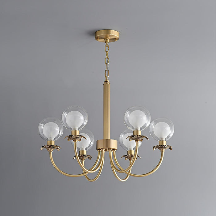 Aureate Radiance Glass Chandelier - DWHOME