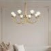 Aureate Radiance Glass Chandelier - DWHOME