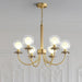 Aureate Radiance Glass Chandelier - DWHOME