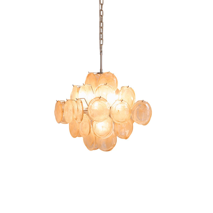 Aurelia Apricot Murano Glass Chandelier-DWHOME