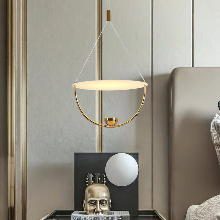 Aurelia Disc Pendant Lamp.