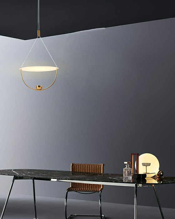 Aurelia Disc Pendant Lamp-DWHOME