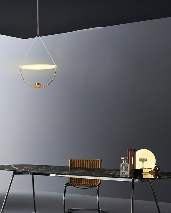 Aurelia Disc Pendant Lamp.