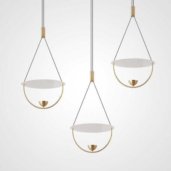 Aurelia Disc Pendant Lamp-DWHOME