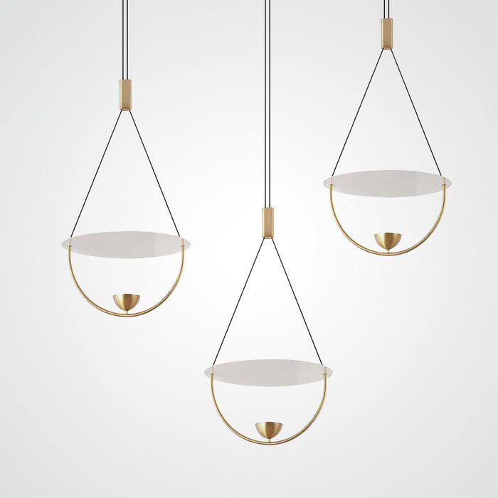 Aurelia Disc Pendant Lamp.