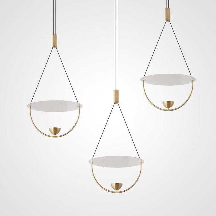 Aurelia Disc Pendant Lamp-DWHOME