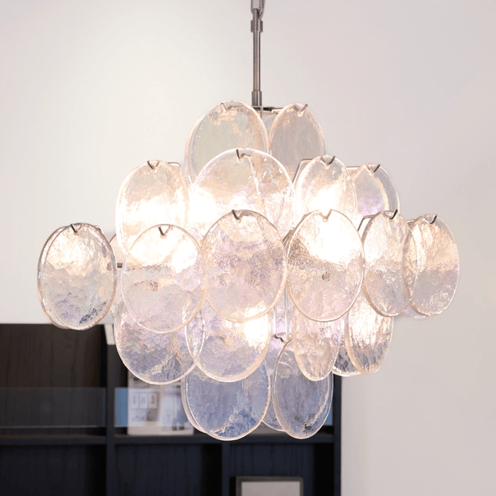 Aurelia Iridescent Murano Chandelier-DWHOME