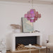Aurelia Pink Murano Glass Chandelier-DWHOME