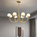 Aurelian Alabaster Globe Chandelier - DWHOME