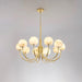 Aurelian Alabaster Globe Chandelier - DWHOME