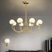 Aurelian Alabaster Globe Chandelier - DWHOME