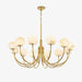 Aurelian Alabaster Globe Chandelier - DWHOME