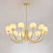 Aurelian Alabaster Globe Chandelier - DWHOME