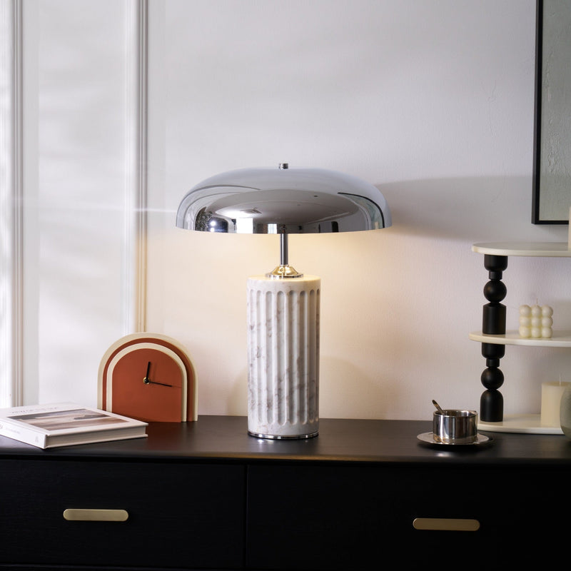 Aurelio Dome Table Lamp-DWHOME