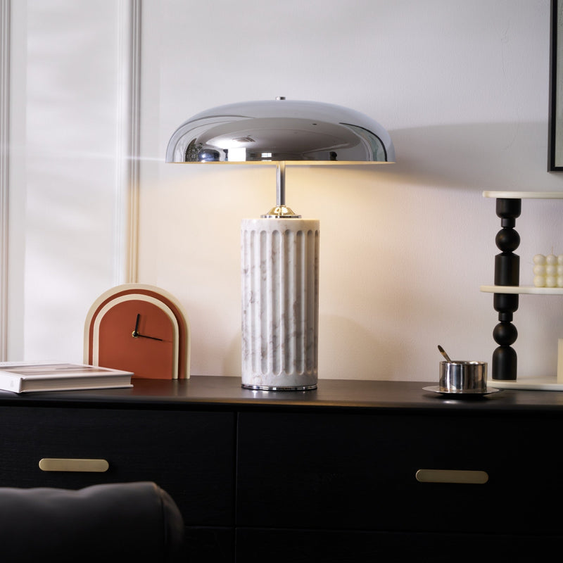 Aurelio Dome Table Lamp-DWHOME
