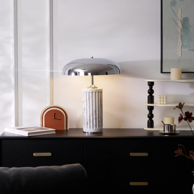 Aurelio Dome Table Lamp-DWHOME