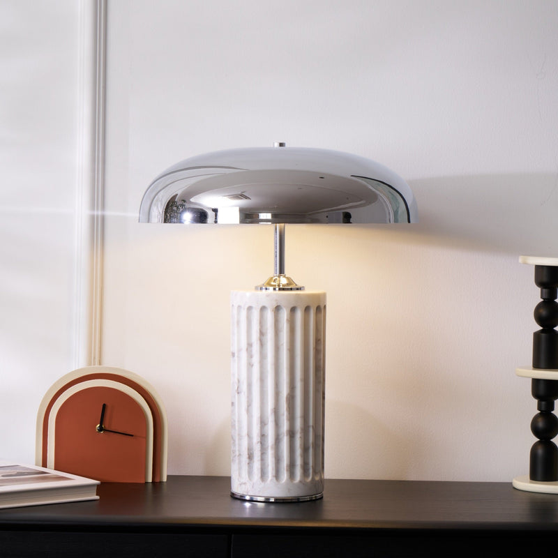 Aurelio Dome Table Lamp-DWHOME