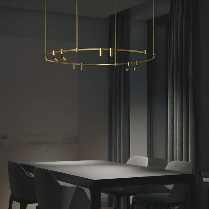 Auroom Round Chandelier - DWHOME