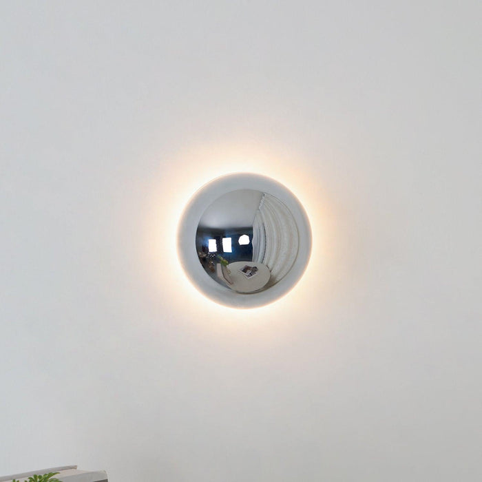 Aurum Sphere Wall Sconce-DWHOME