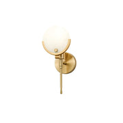 Ava Brass Wall Lamp-DWHOME