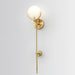 Ava Brass Wall Lamp - DWHOME