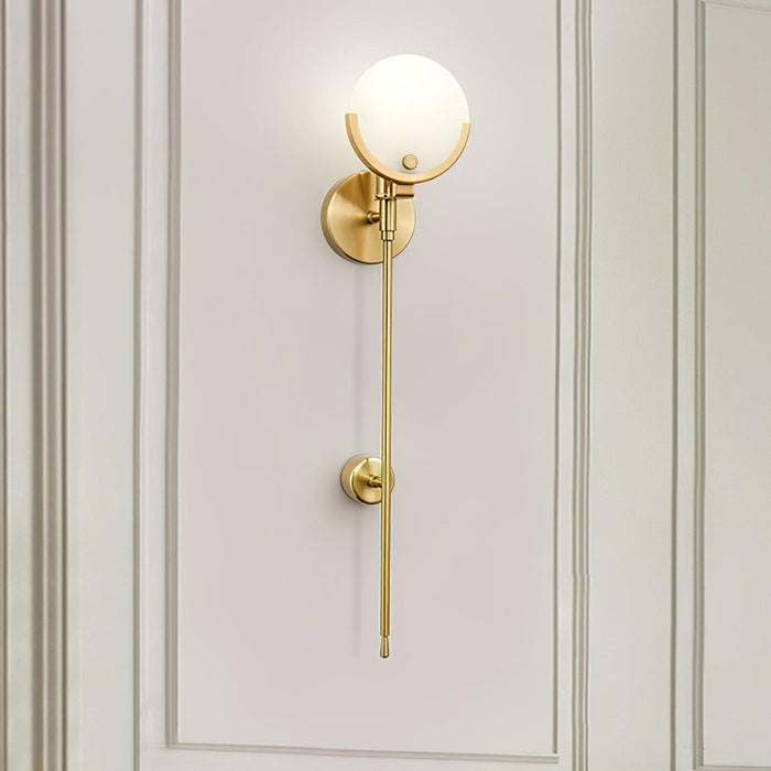 Ava Brass Wall Lamp - DWHOME