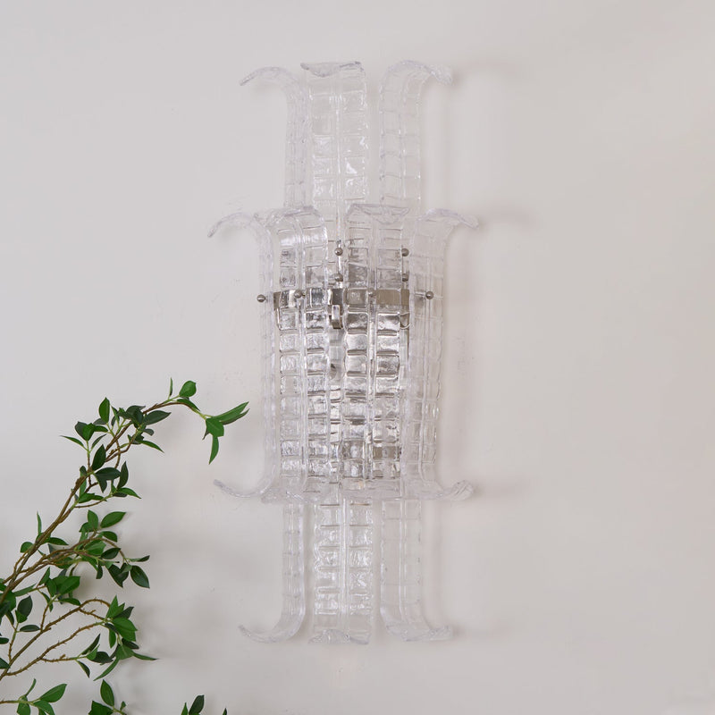 Aveline Murano Glass Wall Sconce-DWHOME