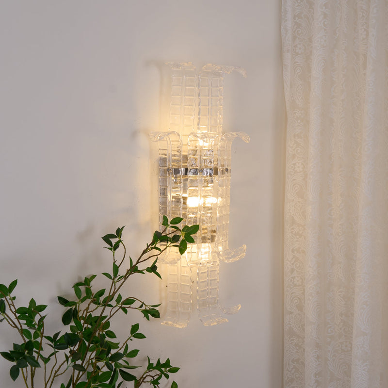 Aveline Murano Glass Wall Sconce-DWHOME