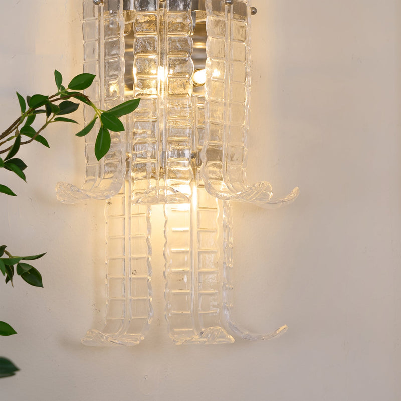 Aveline Murano Glass Wall Sconce-DWHOME