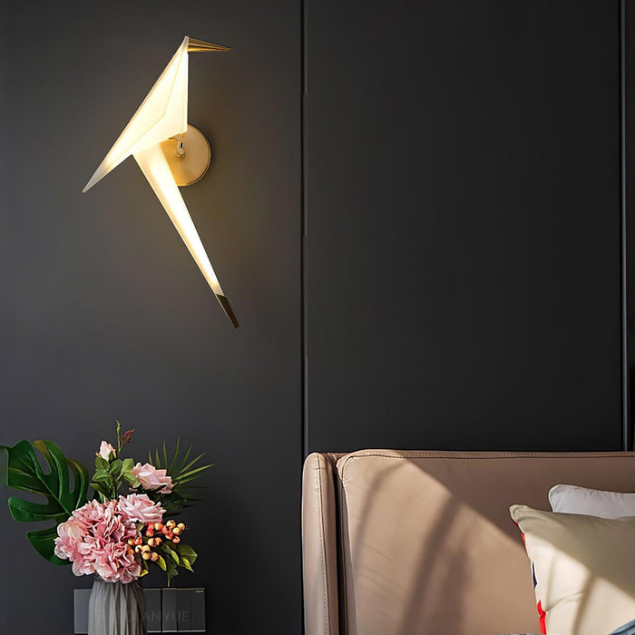 Avian Serenity Plug-In Wall Lamp-DWHOME