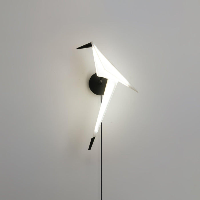 Avian Serenity Plug-In Wall Lamp-DWHOME