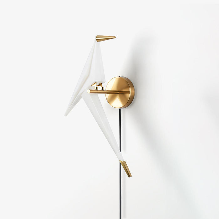 Avian Serenity Plug-In Wall Lamp-DWHOME