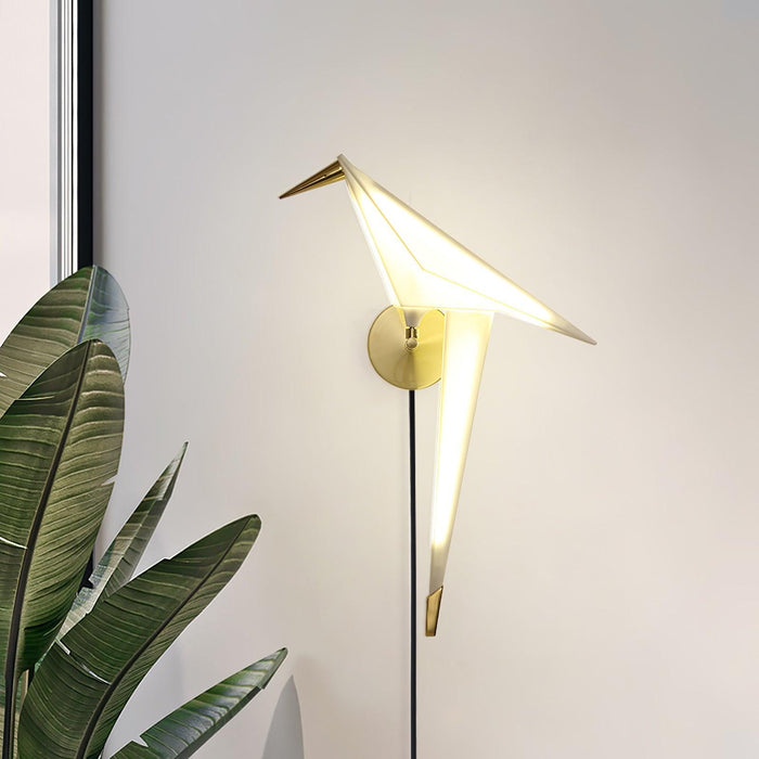 Avian Serenity Plug-In Wall Lamp.