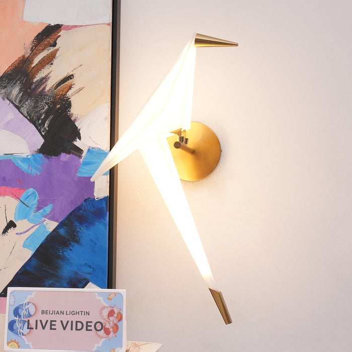 Avian Serenity Plug-In Wall Lamp-DWHOME