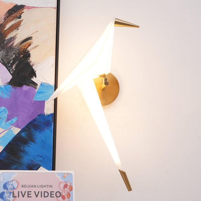 Avian Serenity Plug-In Wall Lamp-DWHOME