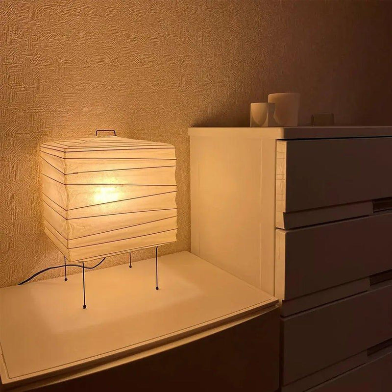 Ayla Cube Table Lamp-DWHOME