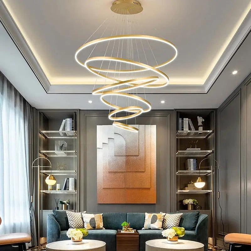 Aysan Modern Ring Chandeliers-DWHOME