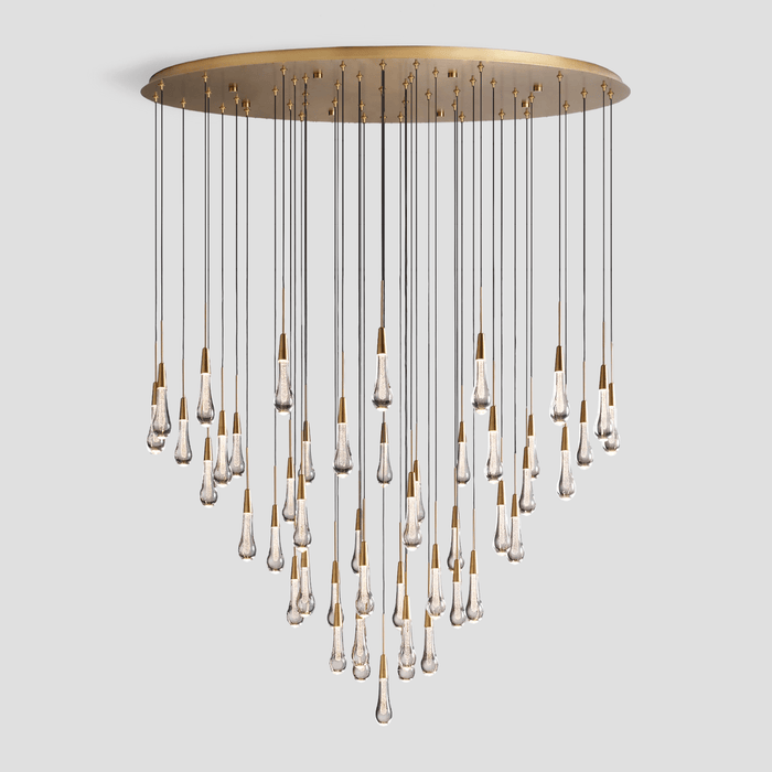 Soltaire Round Chandelier 17" 24" 36“ 58“-DWHOME