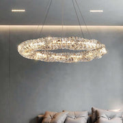 40" Bacci Crystal Chandelier-DWHOME