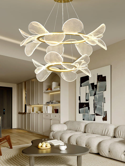 Bain Flying Flowers Chandelier.