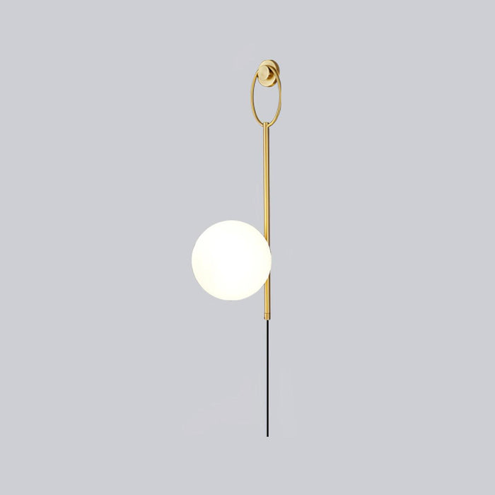 Ballon Brass Wall Lamp.