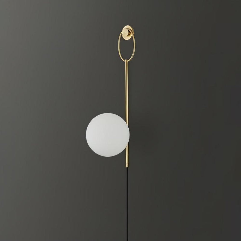 Ballon Brass Wall Lamp-DWHOME