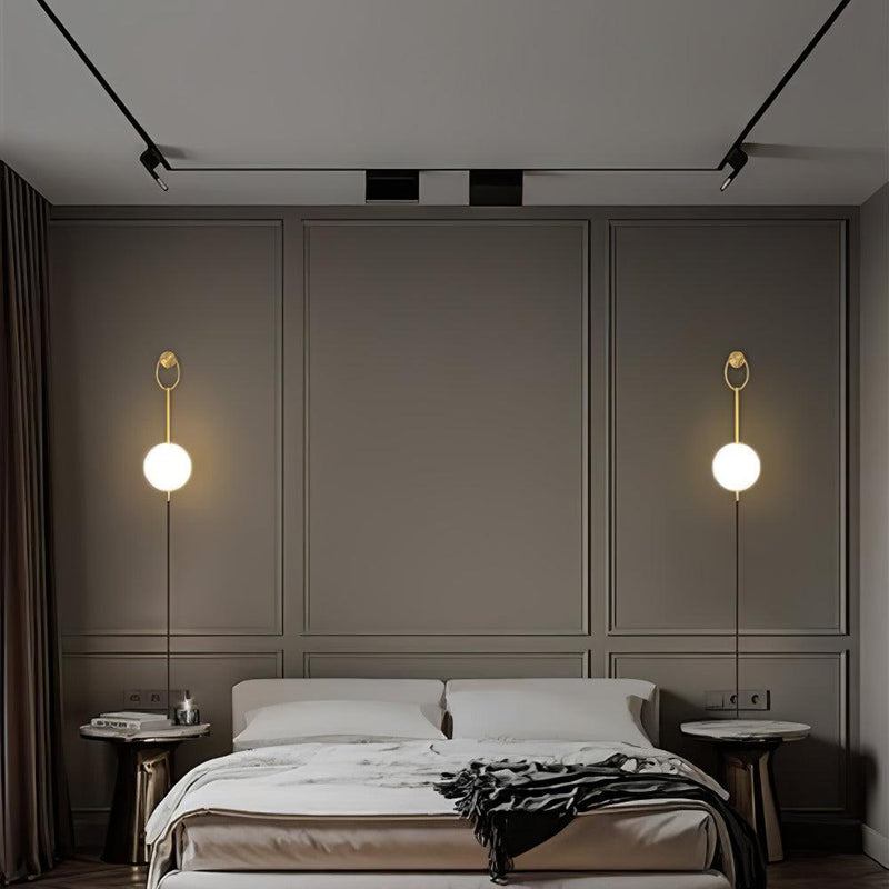 Ballon Brass Wall Lamp-DWHOME