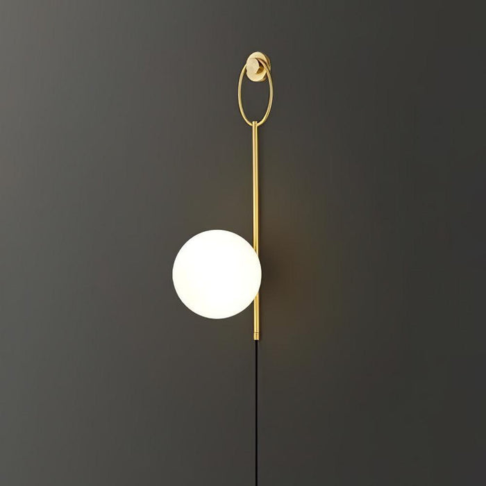 Ballon Brass Wall Lamp.