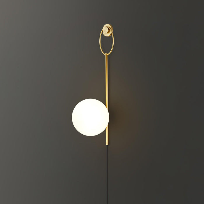 Ballon Brass Wall Lamp.